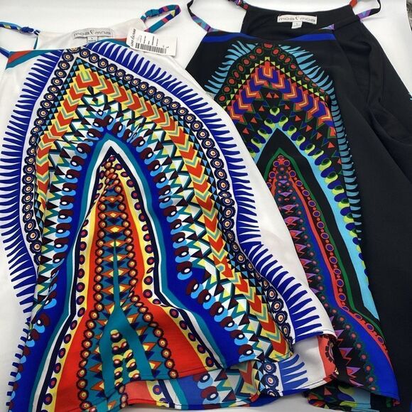 ✨🆕✨ Beautiful Bundle Moa Black & White Tops✨ - Picture 1 of 12